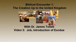 Job and Intro to Exodus